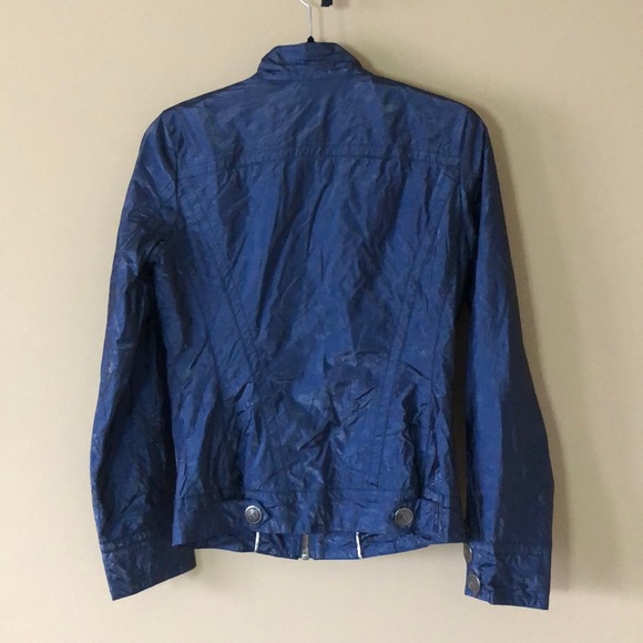 Giacomo the jacket metallic blue jacket - Picture 4 of 5
